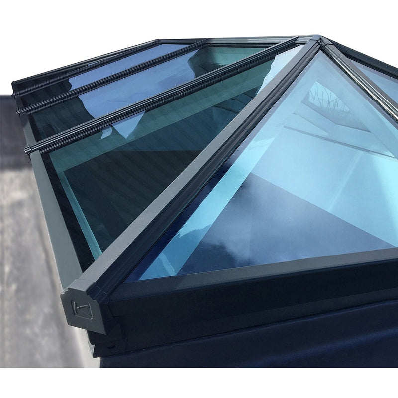 Korniche Aluminium Roof Lantern AMBI BLUE Glazing Roofing Outlet korniche-aluminium-roof-lantern-ambi-blue-glazing-roofing-outlet