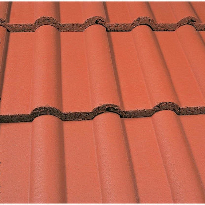 Marley Double Roman Roof Tile - Mosborough Red