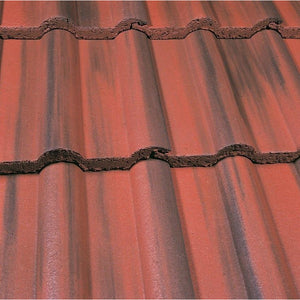Marley Double Roman Roof Tile - Old English Dark Red