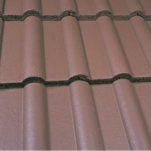 Marley Double Roman Roof Tile - Smooth Brown