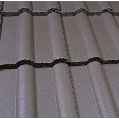 Marley Double Roman Roof Tile - Smooth Grey (Pallet of 192 tiles)