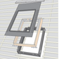 VELUX BDX 2000 Insulation & Underfelt Collar