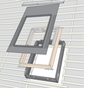 VELUX BDX 2011E Coupled Insulation & Underfelt Collar