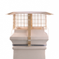 Brewer Square Birdguard Metal Chimney Cowl - Solid Fuel