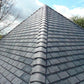 E-Slate Low Pitch Plastic Roof Slate 10° - Traditional Grey (pack of 16)