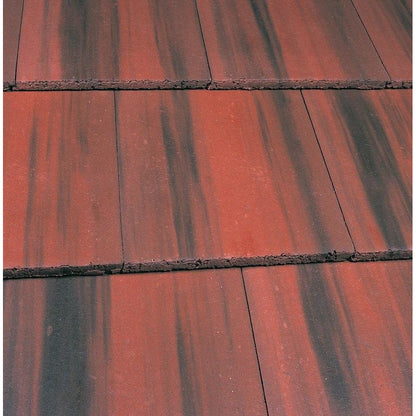Marley Edgemere Interlocking Slate - Old English Dark Red (Pallet of 240 tiles)
