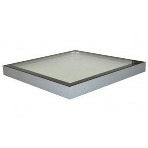 Whitesales Em-Glaze Flat Glass Rooflight Top Cover Only - To Suit Builders Upstand