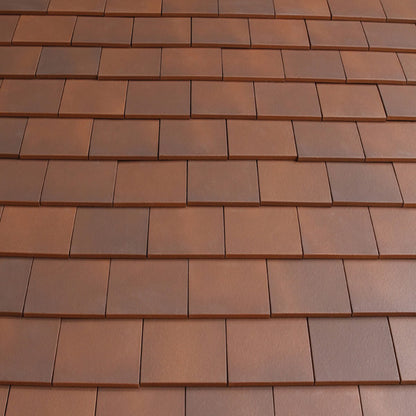 Marley Acme Single Camber Plain Roof Tile - Mixed Brindle