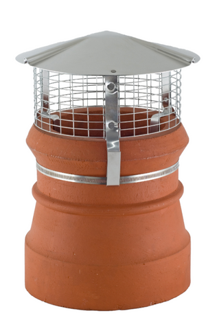 Brewer Birdguard Metal Chimney Cowl - Gas