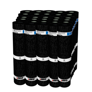 IKO TGX Torch-On Black Mineral Roofing Felt Cap Sheet - 8m x 1m (PALLET of 30 Rolls)