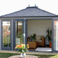 E-Slate Low Pitch Plastic Roof Slate 10° - Old World Red (pack of 16)