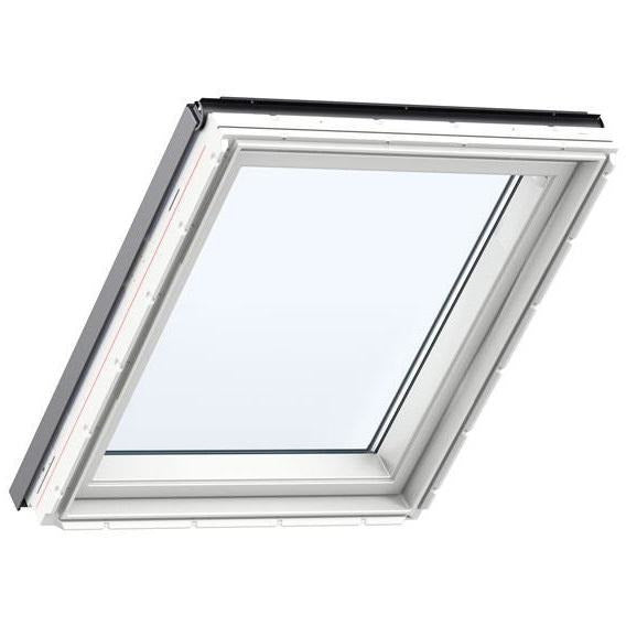 VELUX GIU SK34 0066 Triple Glazed White Polyurethane Fixed Element (114 x 92cm)