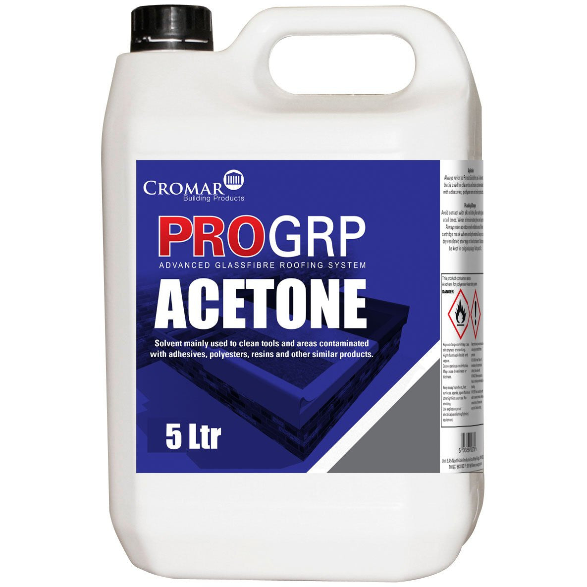 Cromar PRO 25 GRP Acetone - 5Ltr