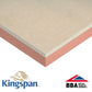 Kingspan Kooltherm K118 Insulated Plasterboard - 2400mm x 1200mm x 72.5mm (pack of 11 sheets 31.68m2)