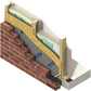 Kingspan ThermaWall TW55 Insulation Board - 2400mm x 1200mm x 75mm (pack of 4 sheets 11.52m2)