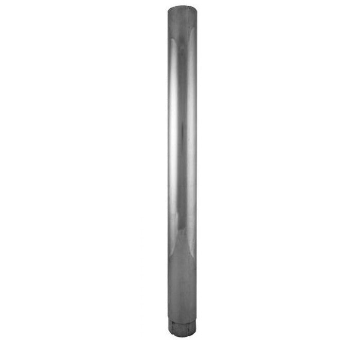 Lindab Majestic Galvanised Steel Downpipe - 100mm x 3m