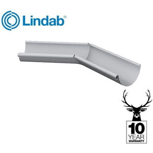 Lindab Majestic Galvanised Steel Internal 135° Gutter Angle