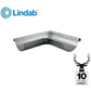 Lindab Majestic Galvanised Steel External 90° Gutter Angle