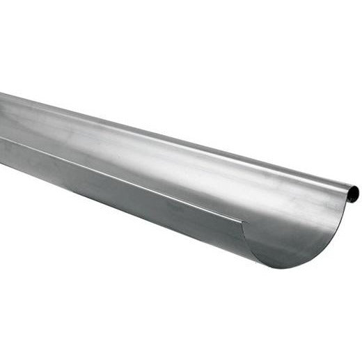 Lindab Majestic Galvanised Steel Half Round Gutter - 3m x 150mm