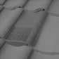 Klober Profile-Line® Single Pantile Vent - Slate Grey