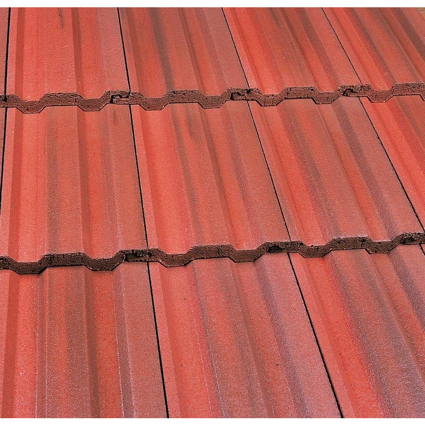 Marley Ludlow Plus Roof Tile - Old English Dark Red (Pallet of 516 tiles)
