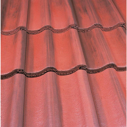 Marley Mendip Roof Tile - Old English Dark Red (Pallet of 192 tiles)