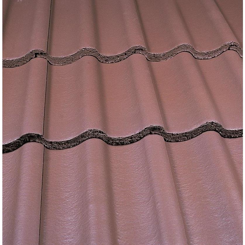 Marley Mendip Low Pitch Roof Tile (12.5°) - Smooth Brown