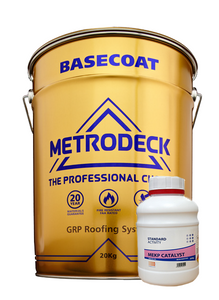 Metrodeck GRP Roofing Base Resin 20kg (including Catalyst)