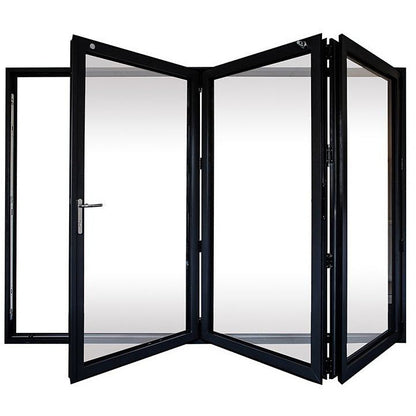 Korniche Aluminium Bi-Folding Doors - 3 Sash (2100mm x 2500mm)