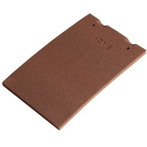 Marley Acme Single Camber Plain Roof Tile - Red Sandfaced