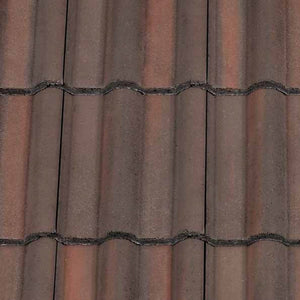 Redland 50 Double Roman Roof Tile - Breckland Brown