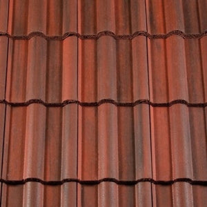 Redland 50 Double Roman Roof Tile - Rustic Red