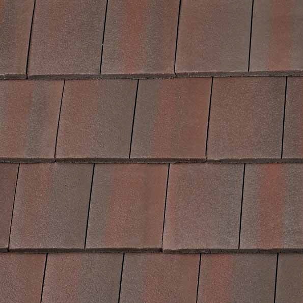 Redland Duoplain Roof Tile - Rustic Brown
