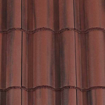 Redland Regent Roof Tile - Rustic Red