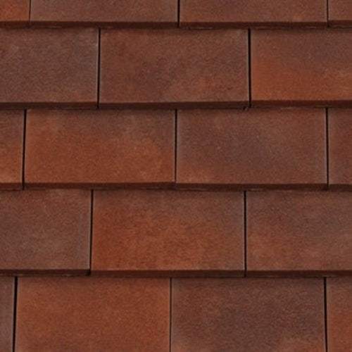 Redland Rosemary Clay Plain Roof Tile - Heather Brindle