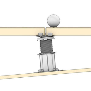 Slope Correction Head Pieces for DD Maxi Adjustable Pedestals