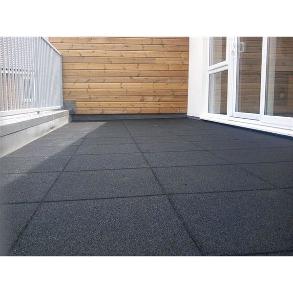 Castle Composites Castleflex Rubber Promenade Tiles - 500mm x 500mm x
