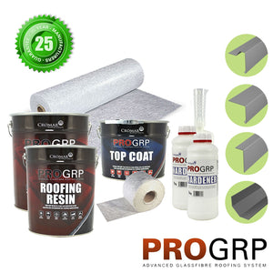 Cromar PRO 25 GRP - Complete Flat Roof Extension Kit (including Trims)