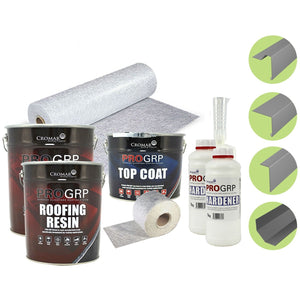 Cromar PRO 25 GRP - Complete Flat Roof Extension Kit (including Trims)