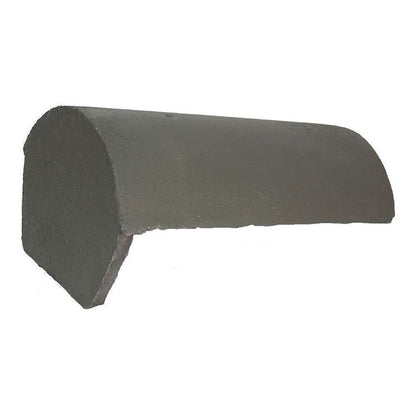 Redland Concrete Half Round Block End Ridge