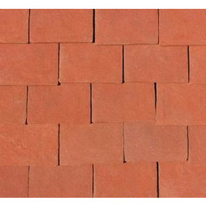 Tudor Traditional Handmade Clay Plain Roof Tile - Sussex Red