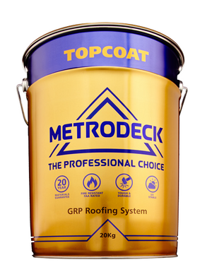 Metrodeck GRP Roofing Topcoat 20kg (including Catalyst)