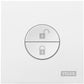 VELUX GGL UK08 206721U Triple Glazed High Energy Efficiency White Painted INTEGRA® Electric Window (134 x 140 cm)