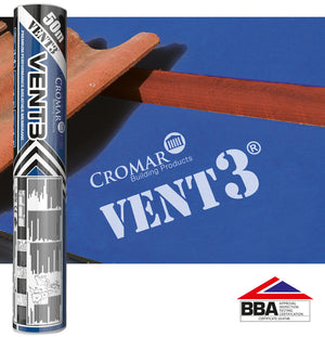 Cromar VENT3® Breathable Membrane 1m x 50m (50m2 roll)