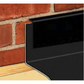 Plastisol Metal Wall Trim for EPDM - 3m x 70mm x 30mm