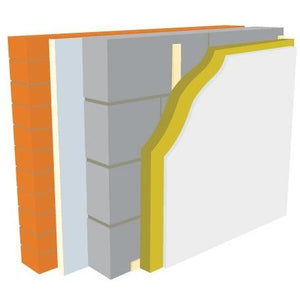 Warmline PIR Insulated Plasterboard - 72.5mm