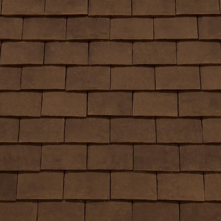 Sandtoft Barrow Handcrafted Plain Tile - Burnt Oak