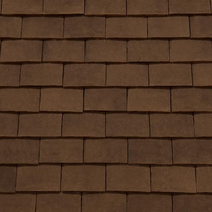 Sandtoft Barrow Handcrafted Plain Tile - Burnt Oak