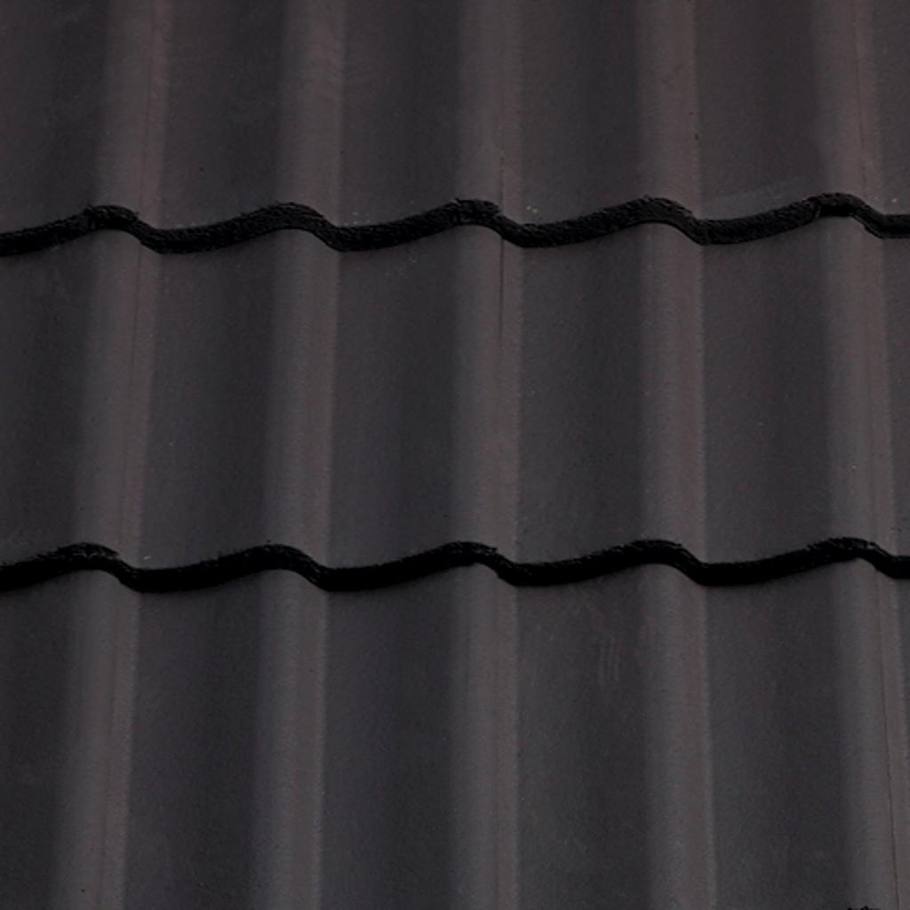 Sandtoft Concrete Double Pantile - Dark Grey (smoothfaced)