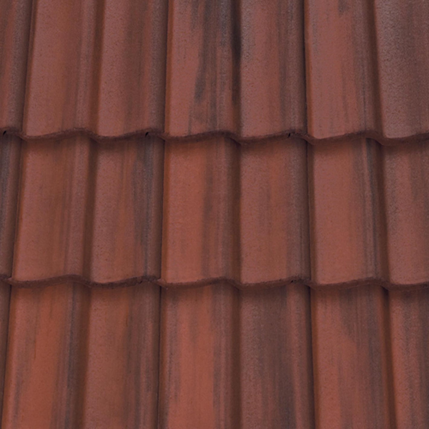 Sandtoft Concrete Double Pantile - Rustic (smoothfaced)